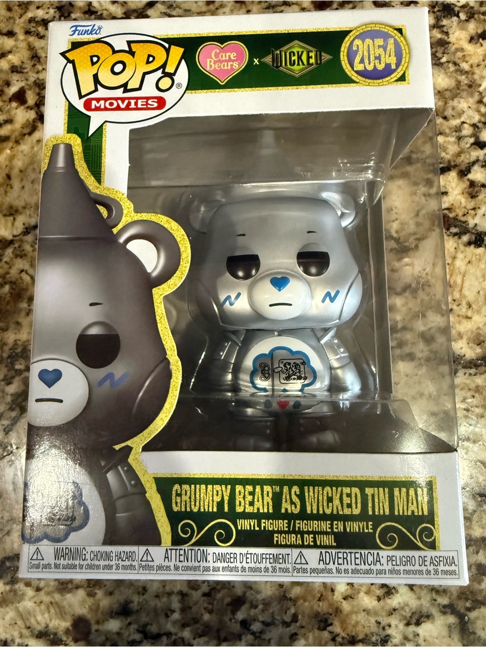 Funko Silver Grumpy Bear Wicked Tin Man Vinyl Figure